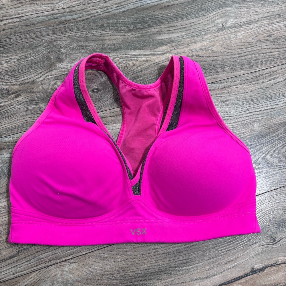 Victoria's Secret VSX Hot Pink Sports Bra 36c